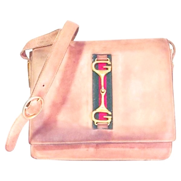 Gucci Handbags - Gucci horsebit flap bag vintage soft leather